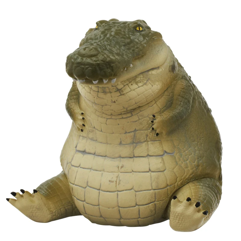 Фото Игрушки KITAN Gashapon, милые круглые вращающиеся животные, планета, толстый слон, крокодил, белый медведь, лось, фигурка героя, игрушки с орнаменто... №2
