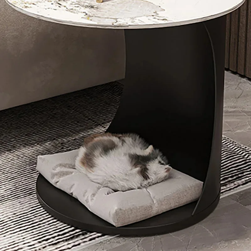 Маленькие ножки для боковых столов в скандинавском стиле с эффектом белого