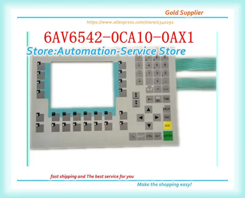 Мембранная клавиатура для OP270-6 6AV6542 6AV6 542-0CA10-0AX1