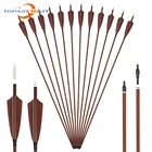 612 шт 32-дюймовый Позвоночник 400 стрелы для стрельбы из лука чистый углерод стрелы настоящая индейка перо ID 6,2 мм для охоты на открытом воздухе изогнутый лук для стрельбы