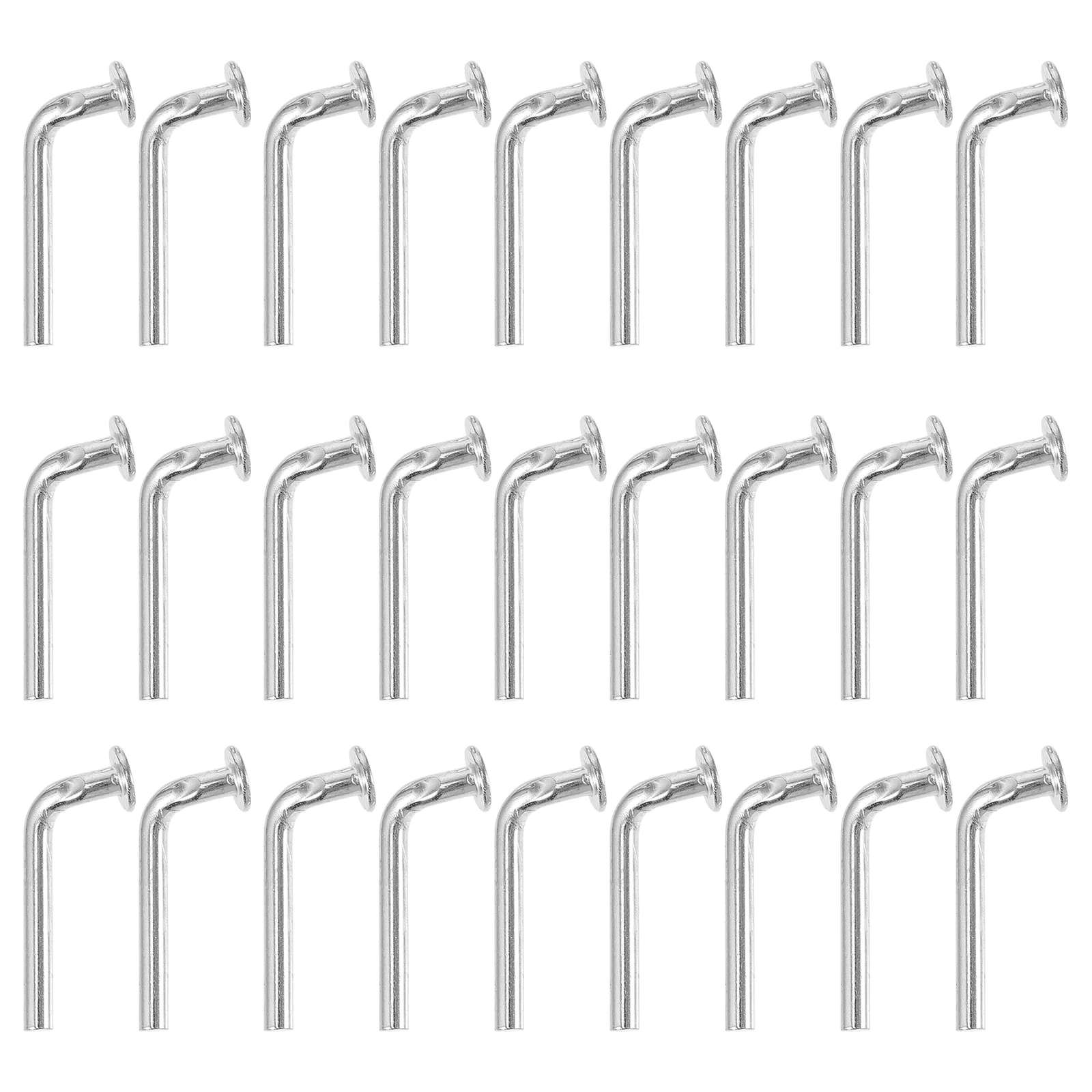 

100 Pcs Pallet Rack Drop Pin Rugables Bolts Heavy Duty Safety Clip J Iron Clips Gravity
