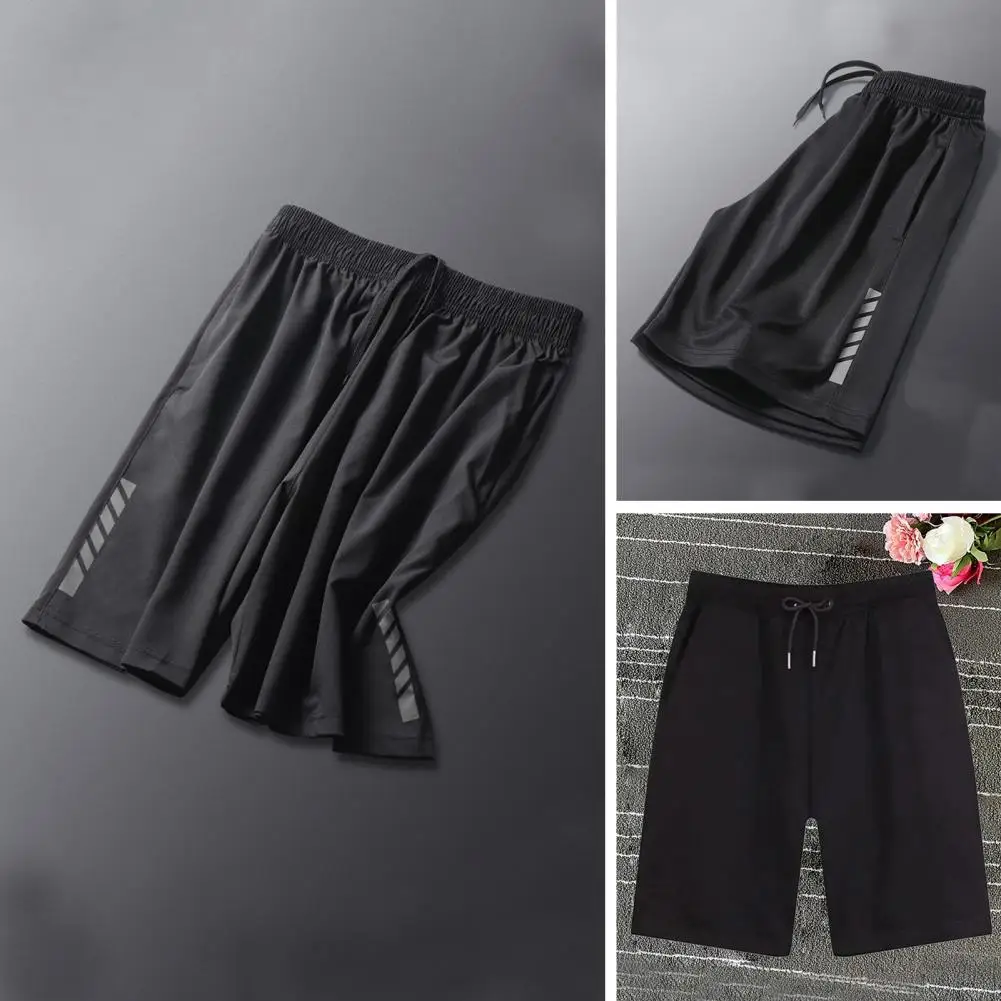 

Fashion Bodybuilding Joggers Cool Short Pants Knee Length Running Sweatpants Men Gym Fitness Loose Shorts Streetwear