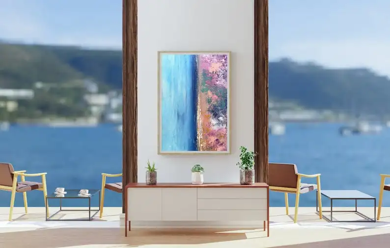 

Abstract Painting On Canvas,painting,Paintings, Xl Painting,Wall Art, Wall abstract oil painting, abstractcontemporary art art