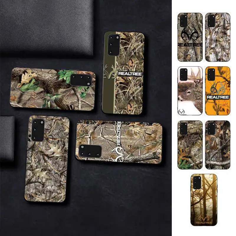 

Realtree Real Tree Camo Phone Case for Samsung S10 21 20 9 8 plus lite S20 UlTRA 7edge
