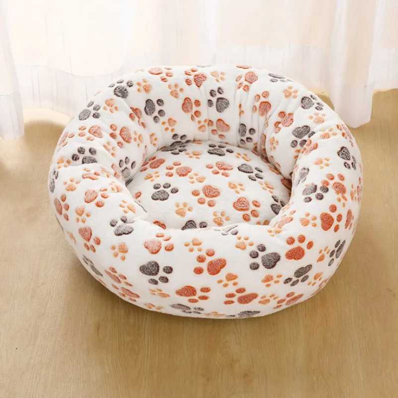

Deep Sleep Dog Beds for Large Medium Small Dogs Puppy Cat Winter Warm Plush Bed Cushion Colorful Washable Pet Mats