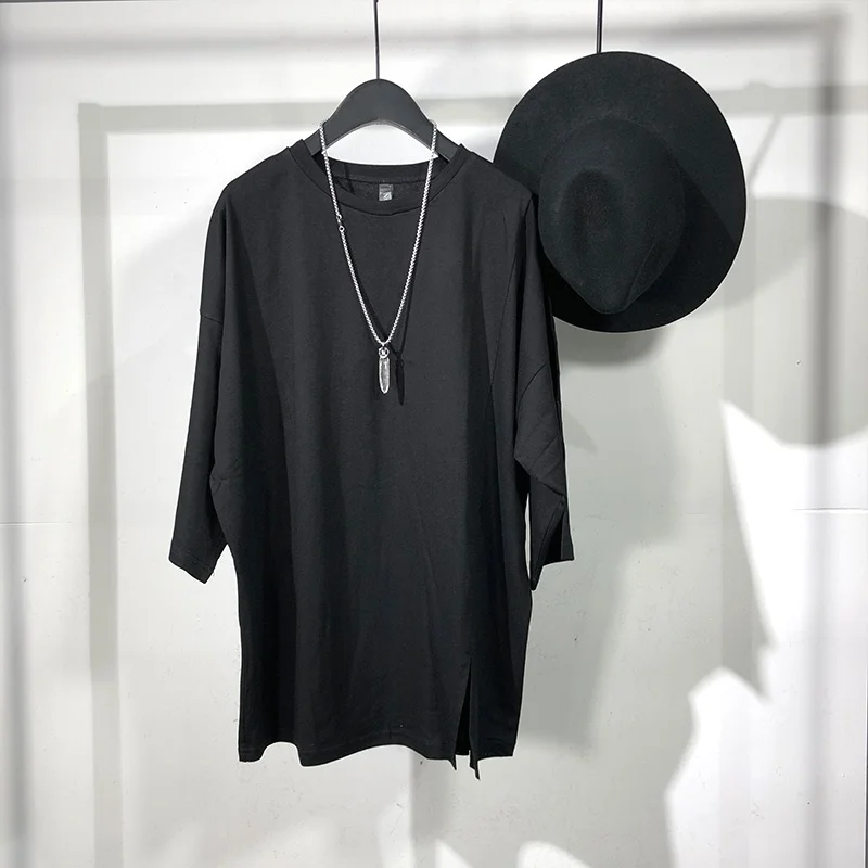 

Seak мужчины Оуэн мужская одежда в стиле хип-хоп ops ees Хай-стрит, летняя японская Мужская Однотонная футболка большого размера