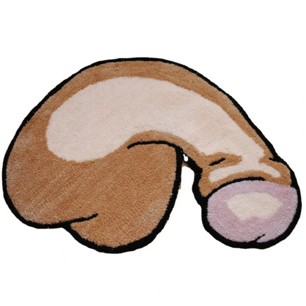 

Дверной коврик, супер мягкий износостойкий декоративный модельный коврик из полиэстера для ванны с пенисом, дверной ковер, Товары для ванно...