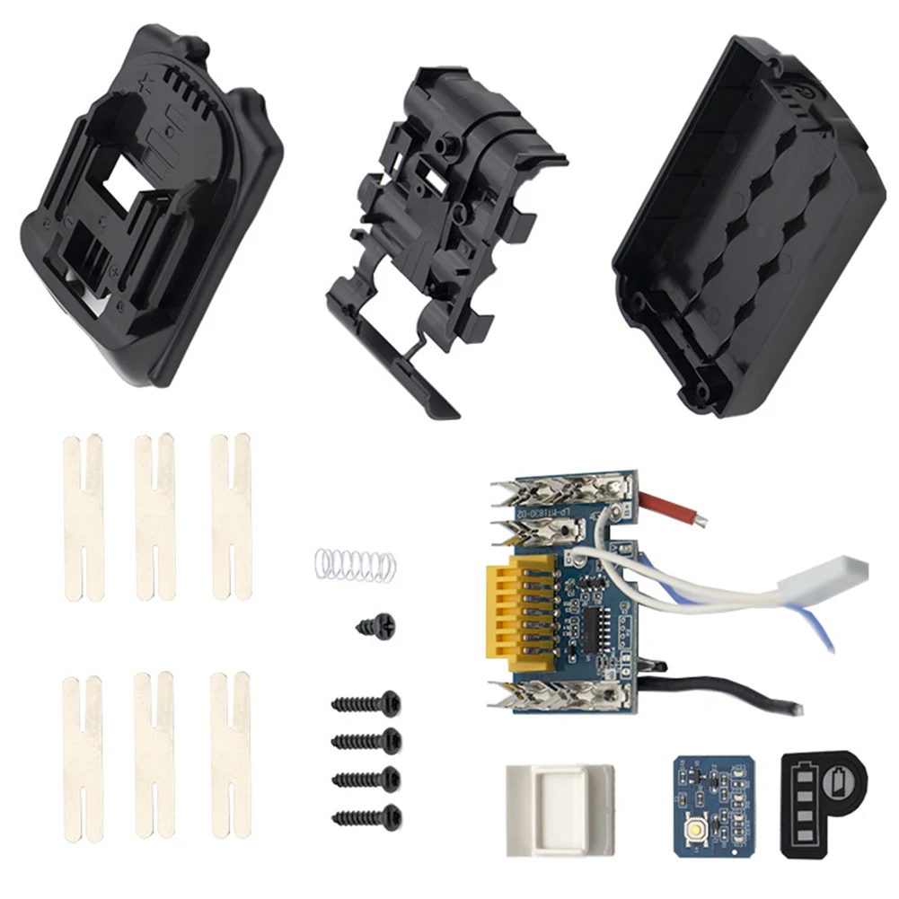 

Battery Plastic Case Battery Shell Office DIY The Capacity High Compatibility More Durable PCB Protection Board Professional Use