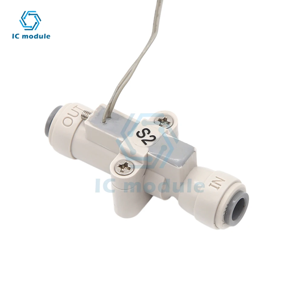

High Performance 1/4" Water Flow Switch Plastic Water Flow Switch Water Flow Control Sensor for Water Purifier Dispenser