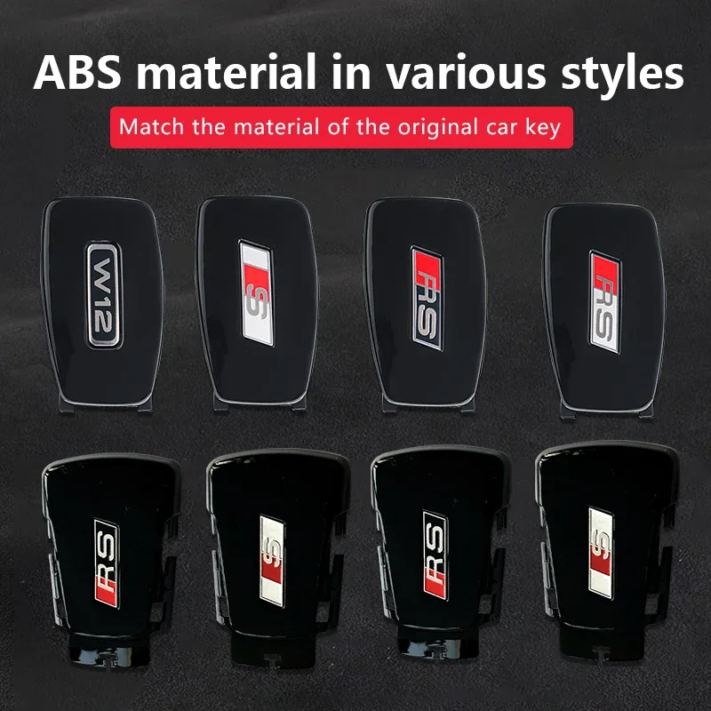 Фото CS008044 для Audi A4 A5 05 07 08 TT A3 сменный пульт дистанционного управления RS S MLB-ключ задняя крышка гладкая матовая задняя крышка №1