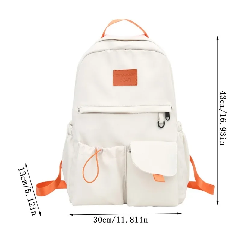 Повседневный нейлоновый рюкзак унисекс водонепроницаемый