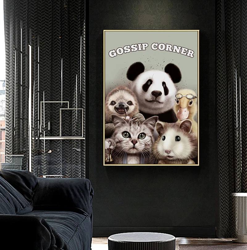 Картина на холсте в стиле ретро