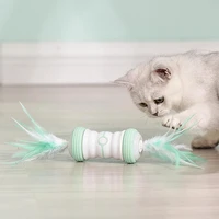 electric cat toy interactive magic wand funny cat ball supplies meow pet exercise toy rotates cat automatically supplies ca r3r2