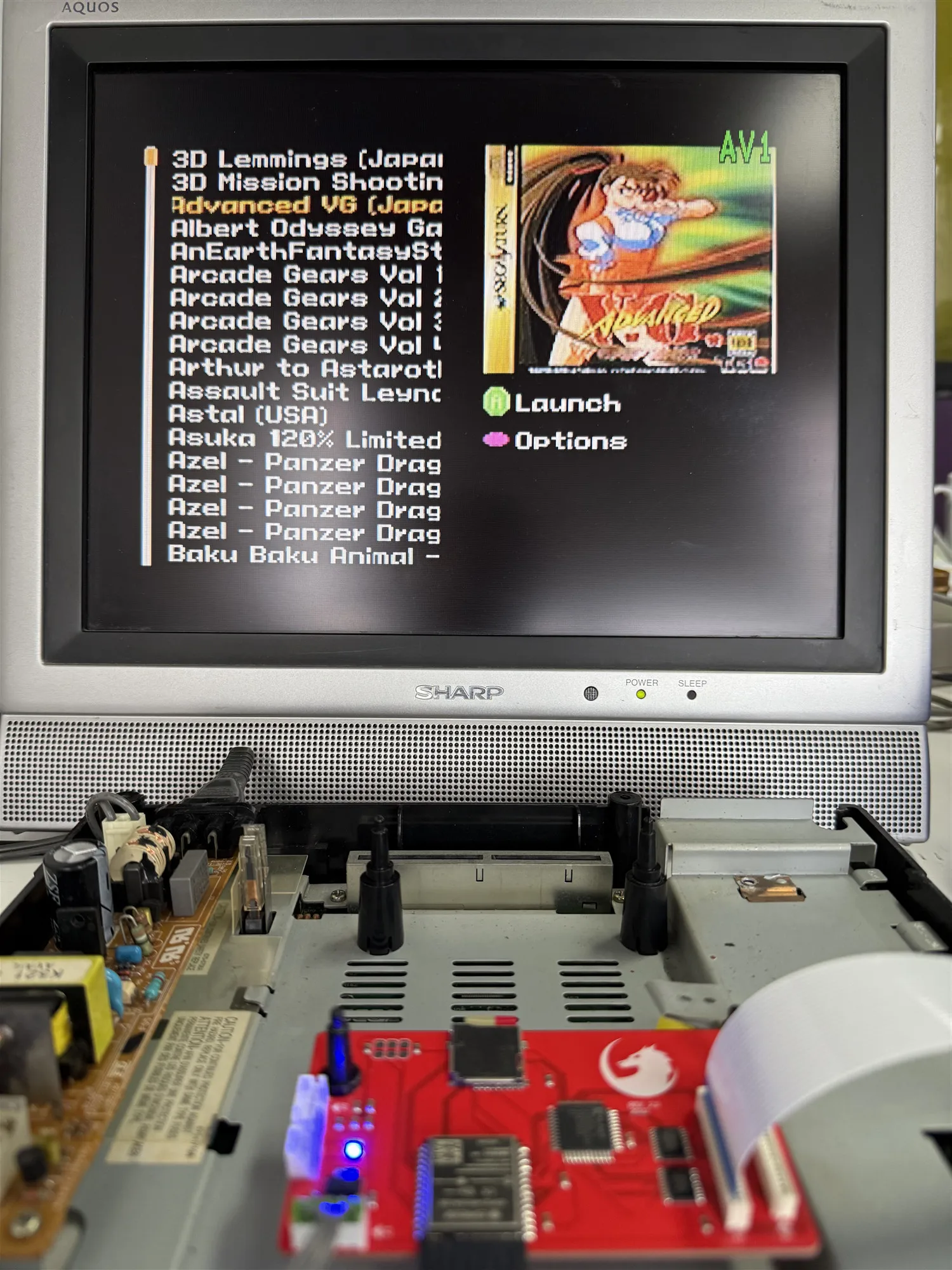 Фото Fenrir Pro для платы симуляции CD-дисков Sega Saturn ODE SAROO PHOEBE RHEZ Wuxi OED/CD Switcher SS MODE Модульный чип №4