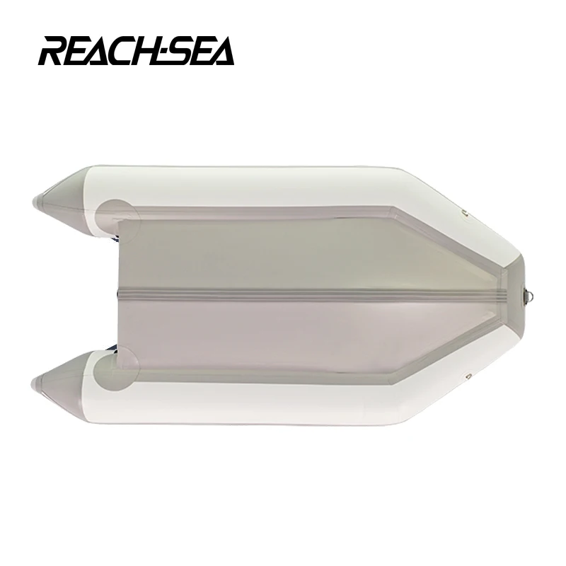 Портативная надувная лодка для рыбалки 9 футов 8 дюймов алюминиевая напольная