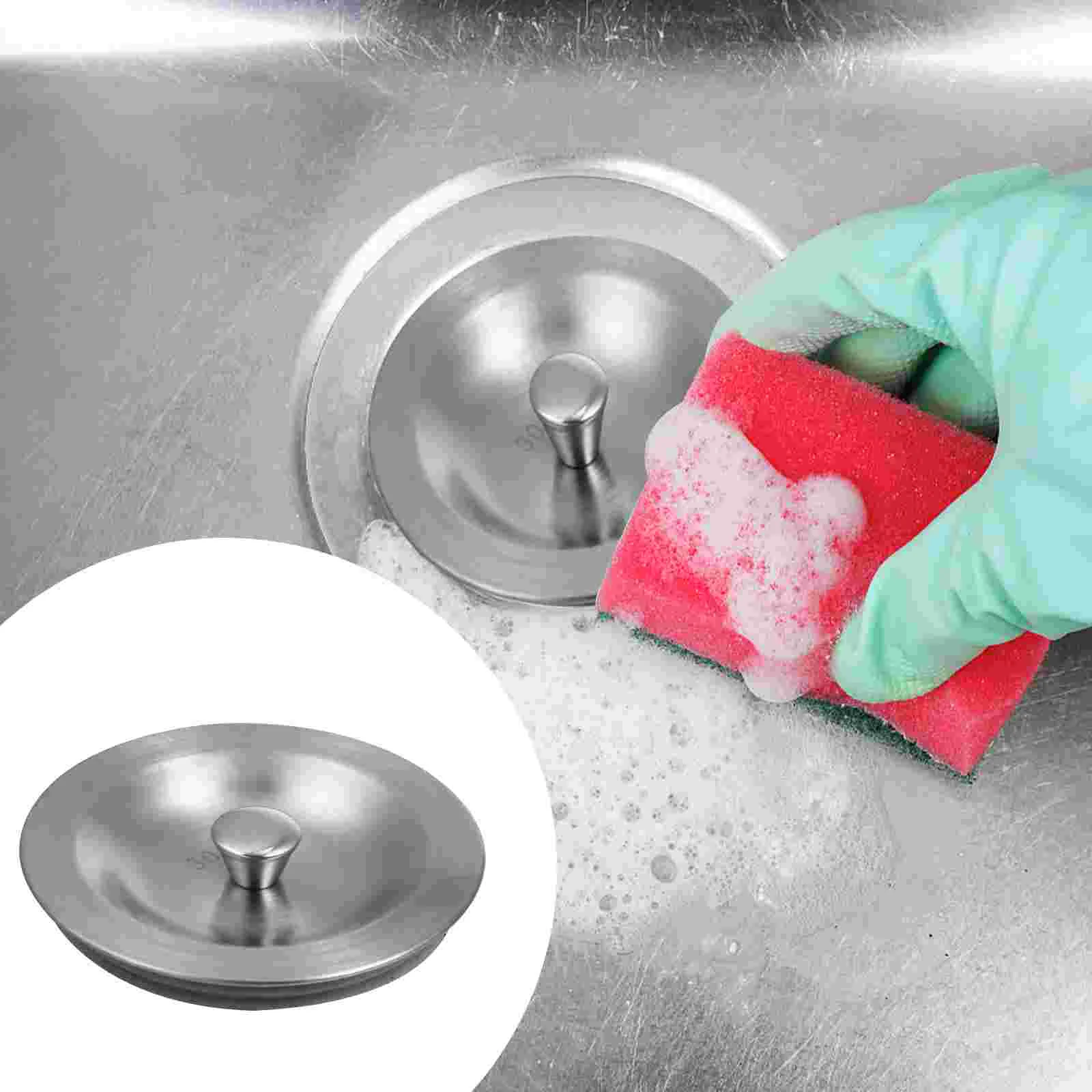 

Kitchen Sink Stopper Stainless Steel Garbage Disposal Plug for Kitchen Drain
