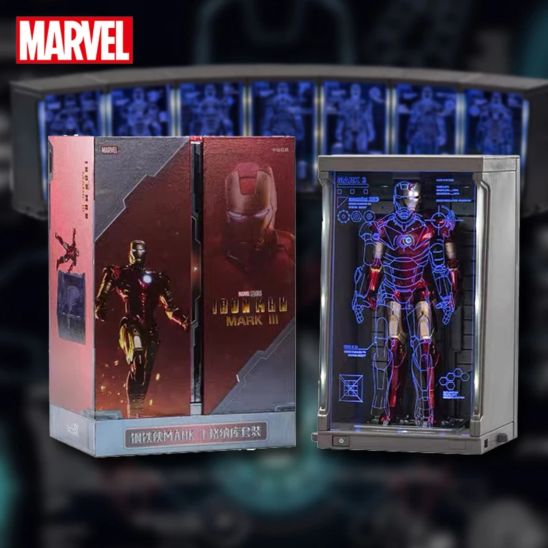 

Avengers Marvel Infinity Wars Iron Man Gnaku Suit 10th Anniversary Edition Ironman 1:10 Action Figure Toys Birthday Gift