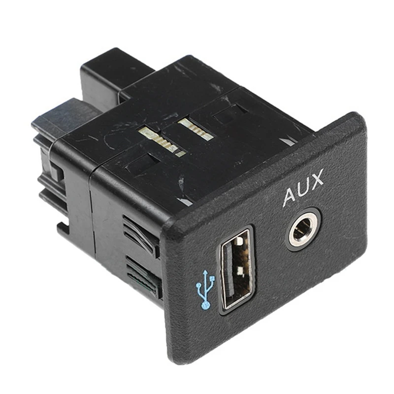 

USB+AUX Dual Interface Module Auxiliary Audio Plug Charge USB Port For Nissan Altima 795405024 28023-9HT0A