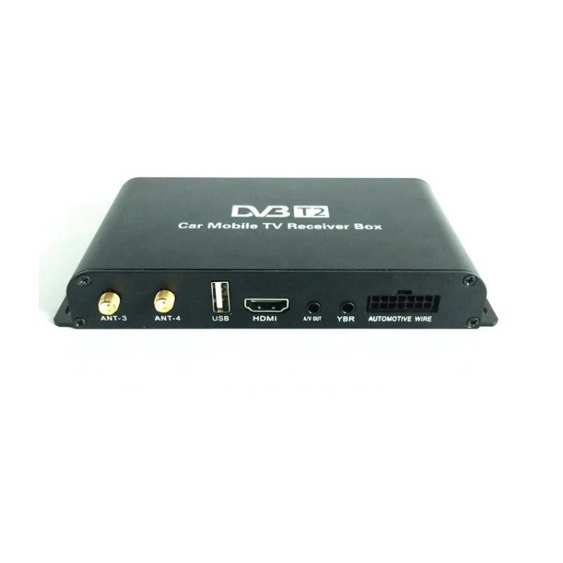 

car TV receiver box Compatible with DVB-T2 Standard with four antenna
