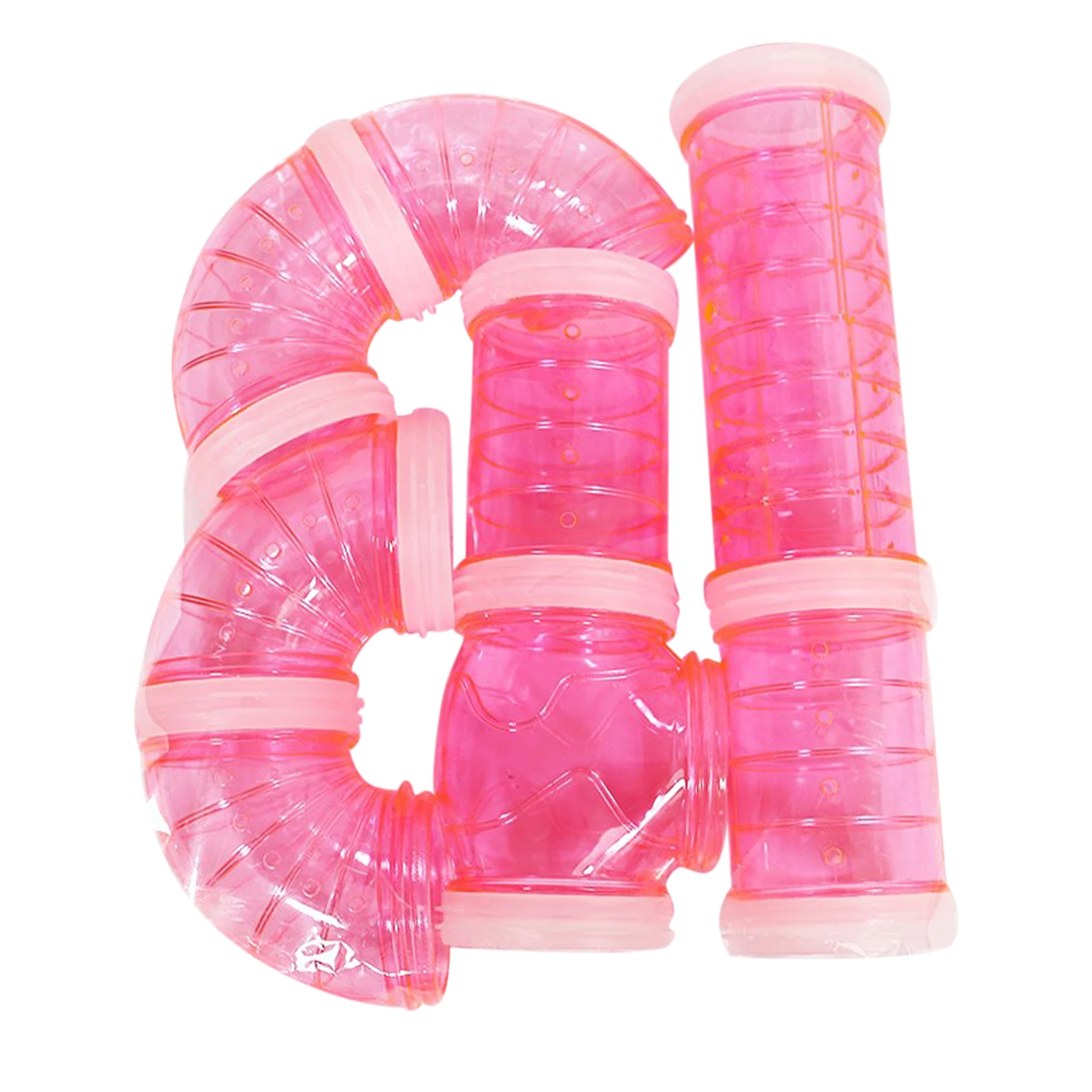 

Cage Accessories Playing Toy Hamster Tube Set Adventure Transparent Pet Supplies Expand Space External Pipe DIY Connection Track