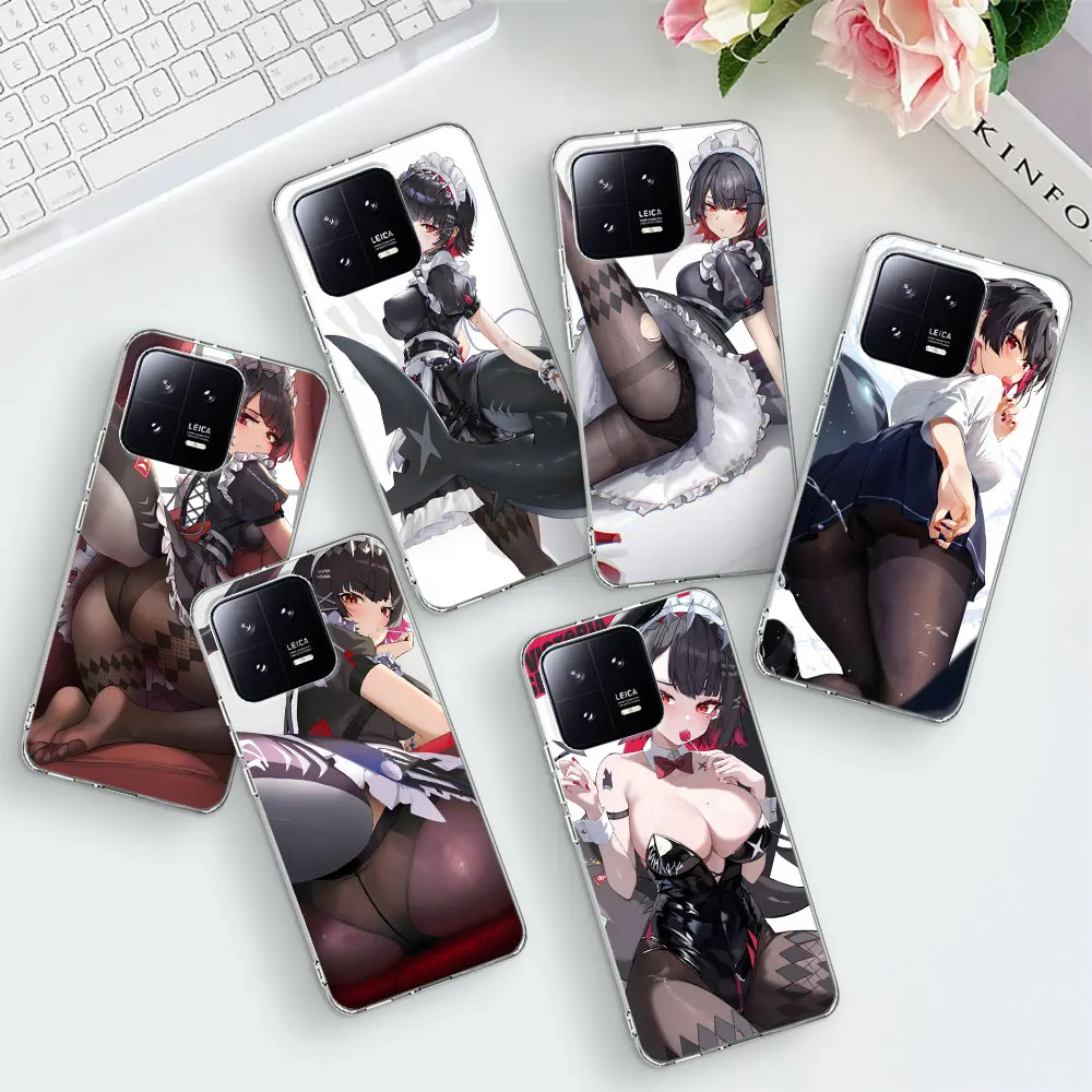 Прозрачный чехол ZZZ Ellen Joe Zenless Zone Zero для Xiaomi Mi 12T 8 12 12X 13 5X A1 9 CC9 A3 CC9E 6X A2 11T 10T 10 11 Lite 11i