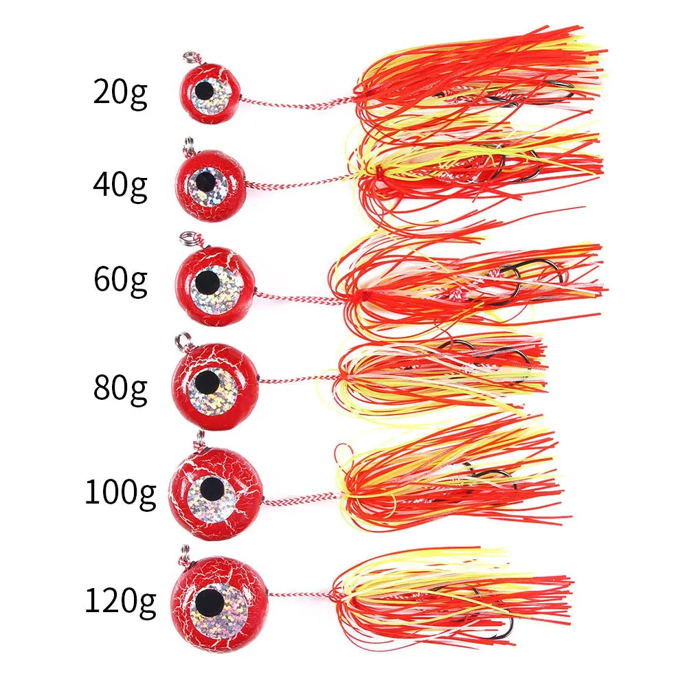 Глубоководная приманка для морской рыбалки DEEP UP Tenya Madai Jig Kabura с головкой-джигом, ведущим на дно, с резиновым юбком и искусственной креветкой.