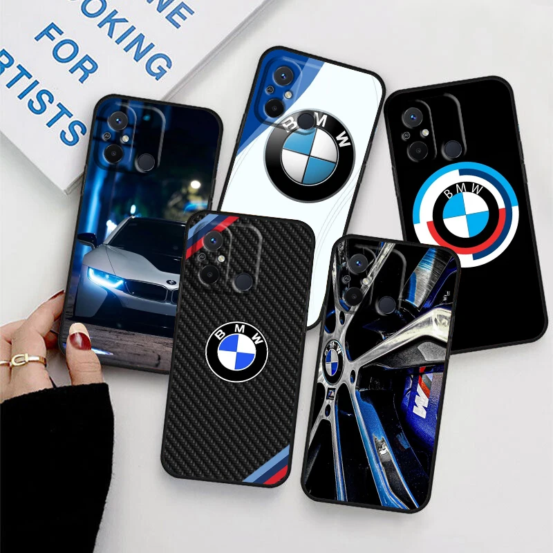 

Luxury Car Bmw Sports For Xiaomi Redmi 12C 11 A1 Plus 10 10X 9T 9C 9C 8 7 6 4G 5G Silicone TPU Soft Black Phone Case Coque Capa