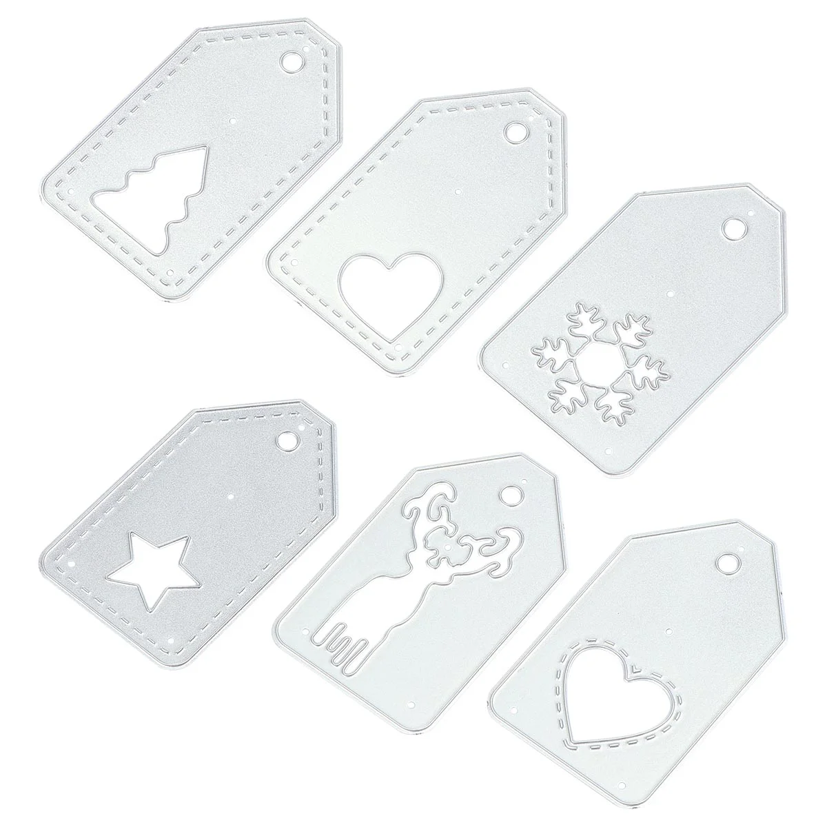 

Cutting Die Dies Christmascut Making Cutstag Scrapbooking Stencil Village Winter Greeting Metal Diy Supplies