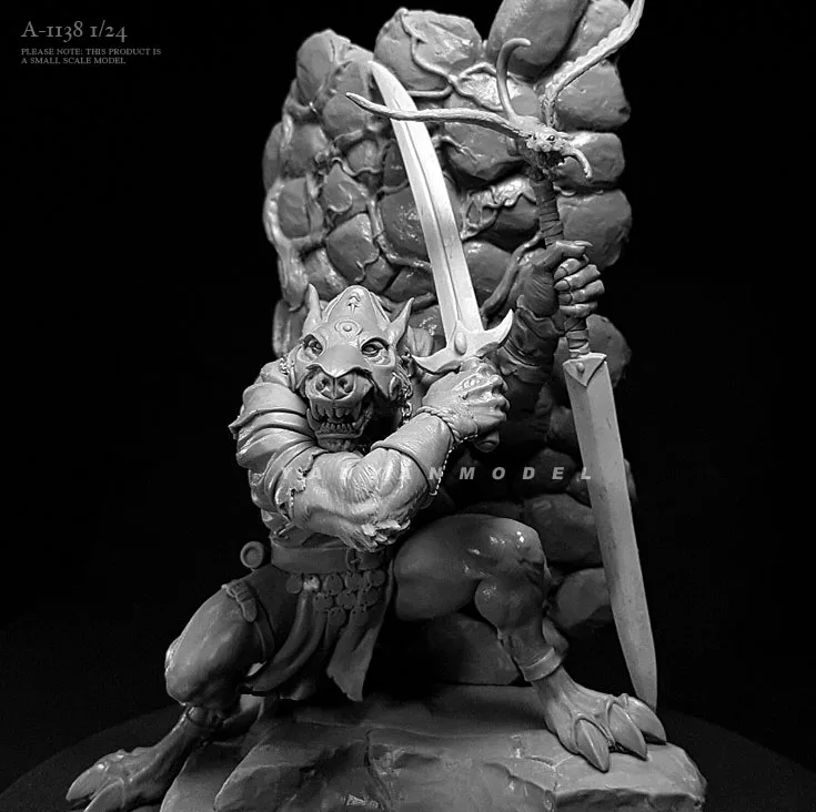 

1/24 Resin model kits figure colorless and self-assembled A-1138