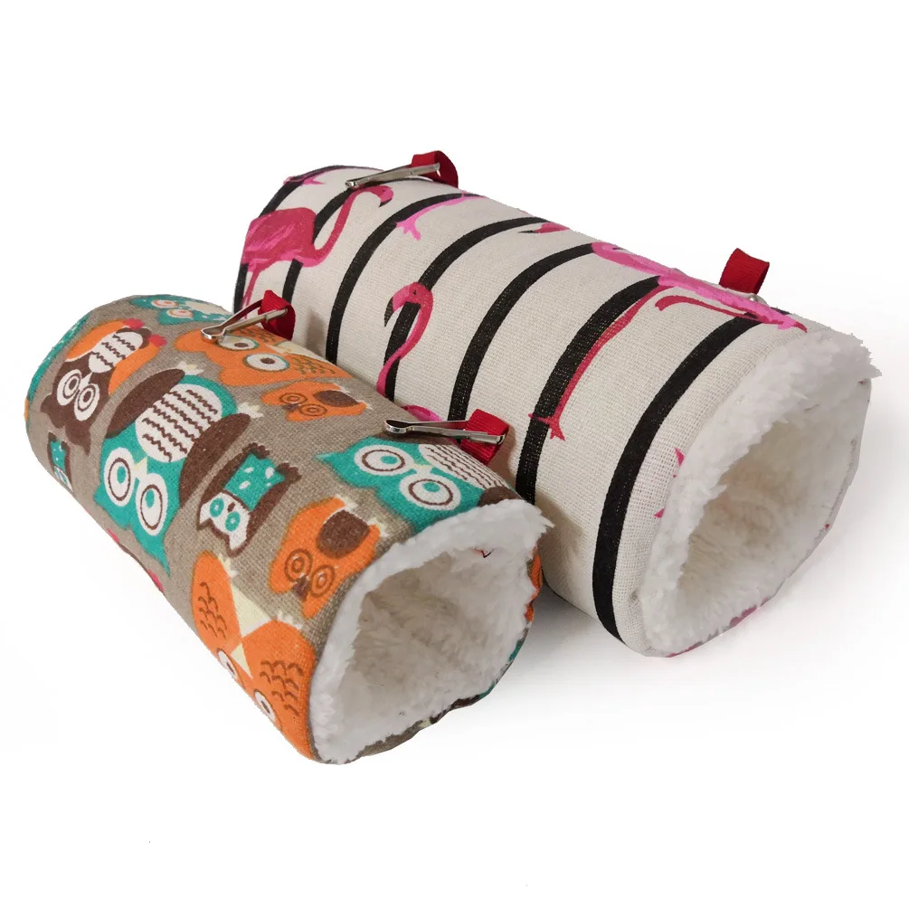 

Hamster Game Pipeline Hanging Warm Hamster Cage Winter Warm Pet Bed Toy Chinchilla Hedgehogs Dutch Rats Cage Tunnel Toy Tube