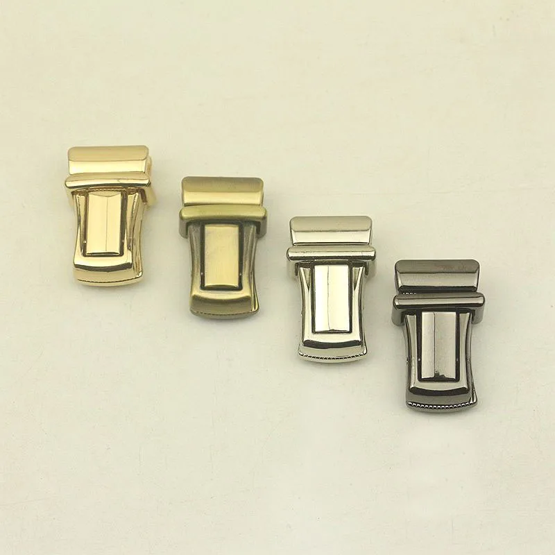 

2pcs Metal Press Lock Tongue Lock Clasp Closure Parts Hardware for Bag Shoulder Handbag DIY Craft Closure Bag Parts Accessories