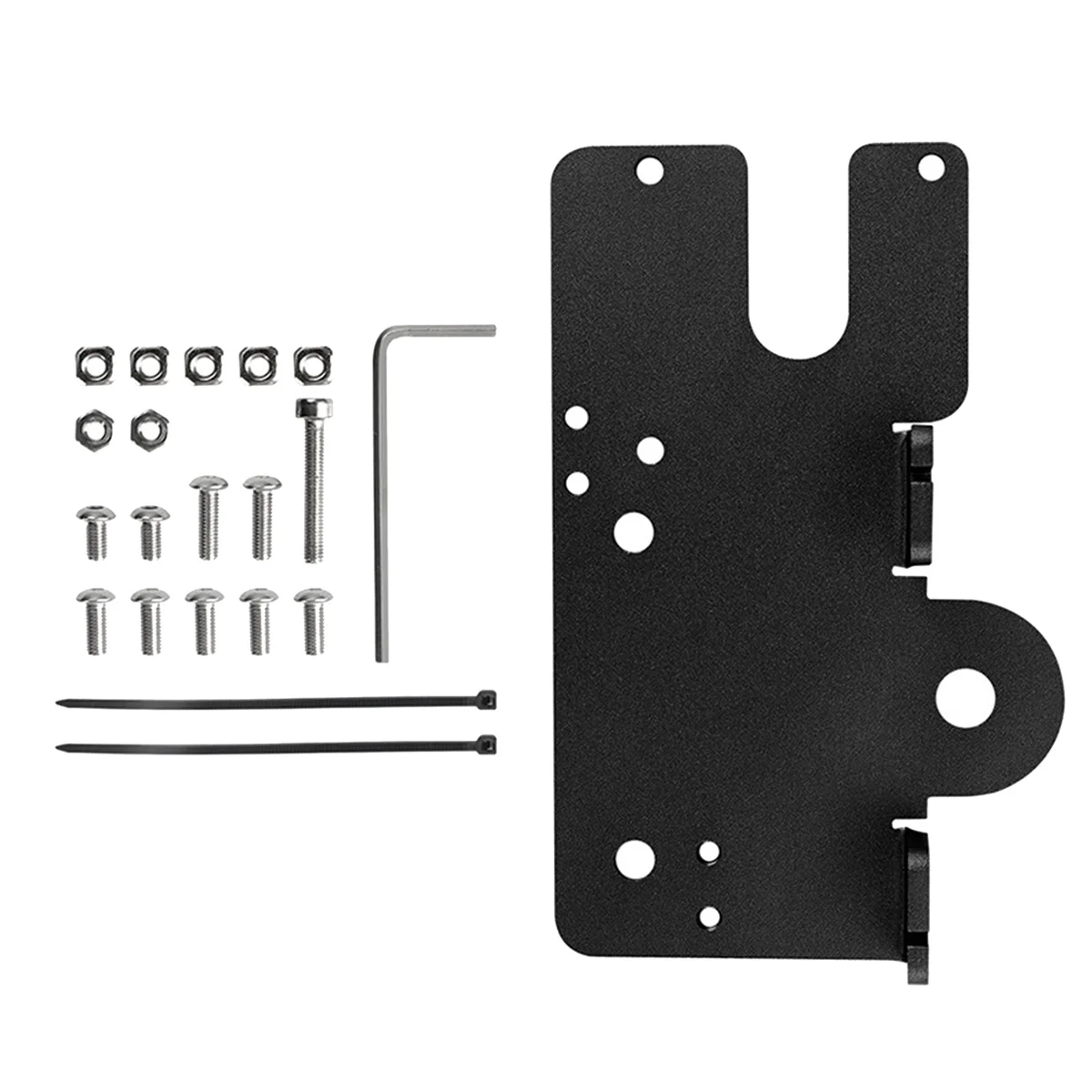 3D Printer Parts for Ender3/CR10 Direct Drive Plate Kit Aluminum Alloy Mounting Extruder Backing Plate for E3D Hemera