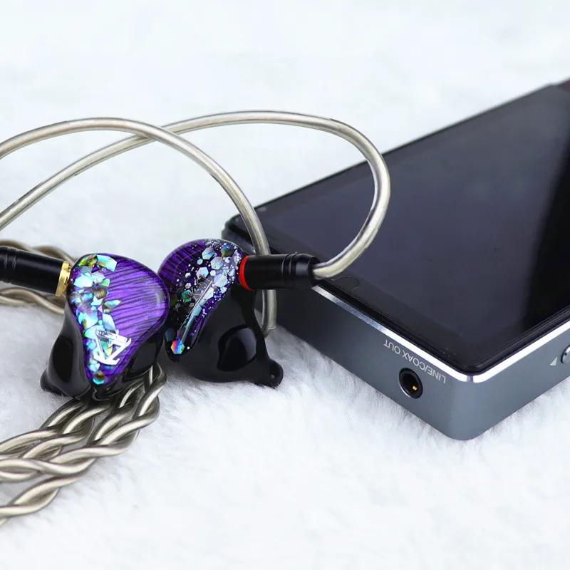 Наушники-вкладыши TONEKING ROCK61 6BA + 1DD Hybrid Drive 14Unit