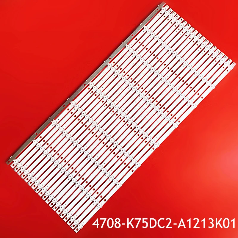 

20 шт., Светодиодная лента для подсветки 75U3800C 75PUF6393/T3 K750WDC2 A1 4708-K75DC2-A1213K01