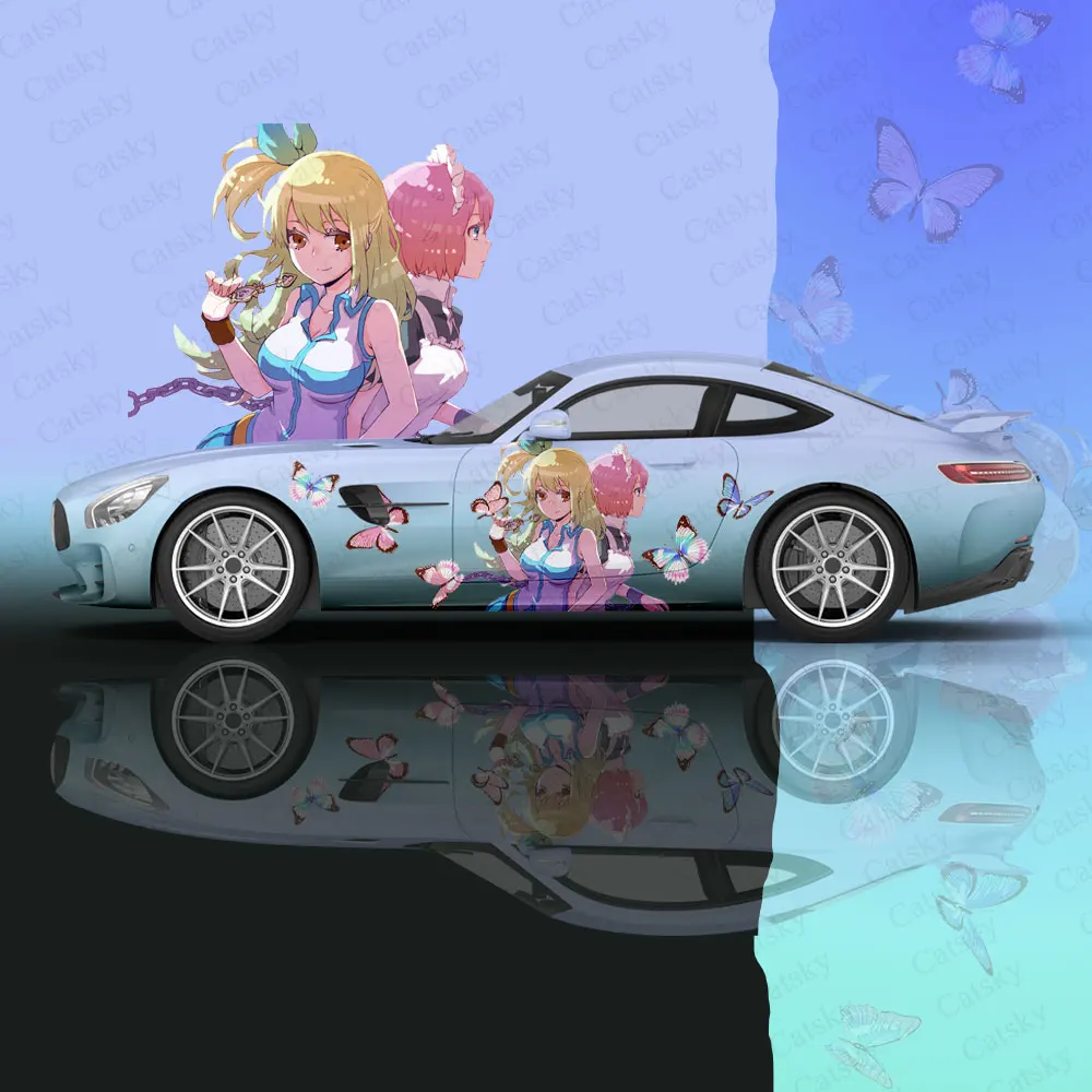 

Виниловые наклейки для кузова автомобиля Itasha в японском стиле