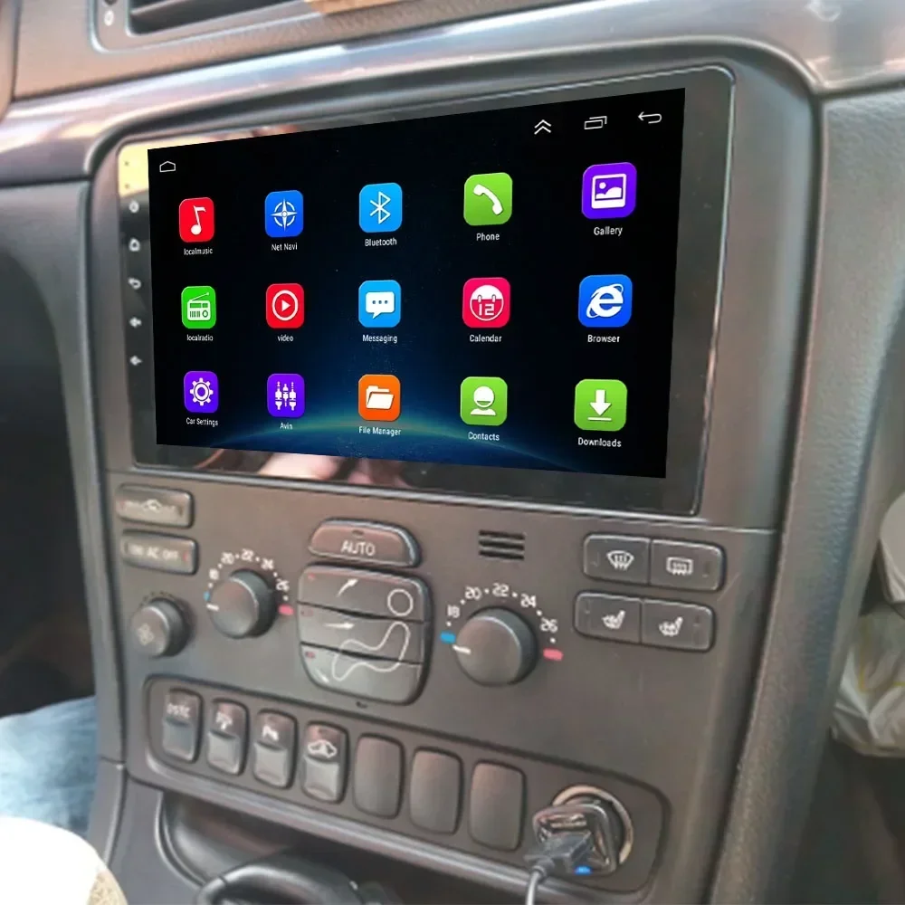 2-диночное автомобильное радио Android для Volvo S80 1998-2006 автомобильная стерео