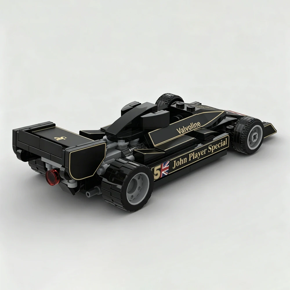Фото Новая модель MOC Speed ​ ​ Конструктор-модель гоночного автомобиля Lotus 78 серии 1977 года, DIY, для сборки, коллекционный подарок для взрослых №4