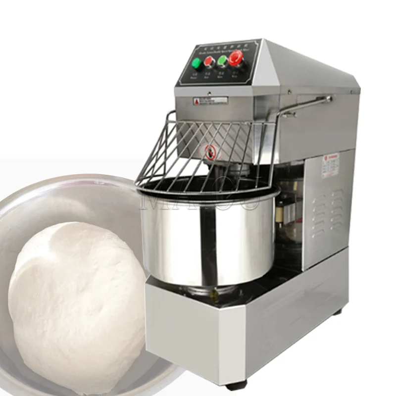 

Dough Maker Commercial 12KG Double Acting Speed Automatic Kneading Machine Flour Mixer