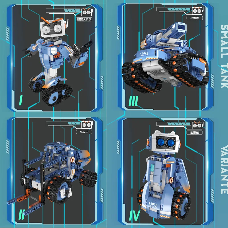 Конструктор MouldKing сто преобразований серия пять робот Карл совместимый с Legoeds