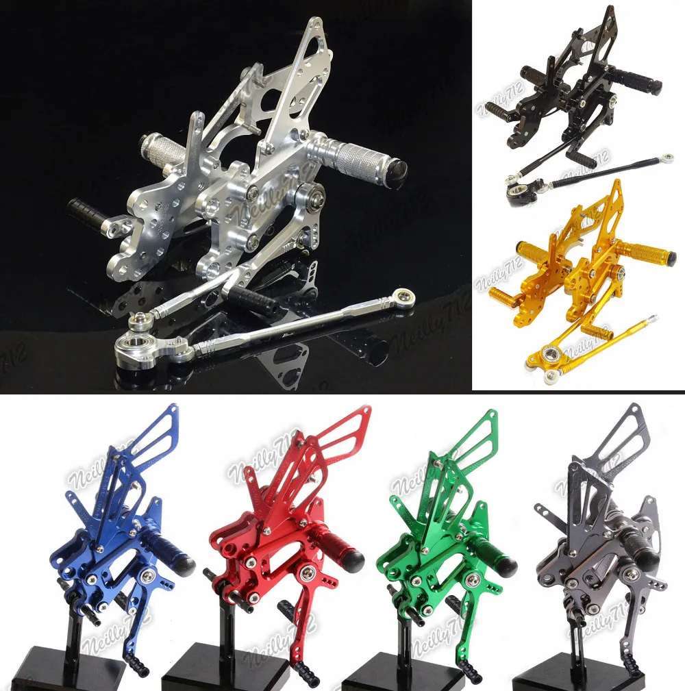 

Распродажа, Регулируемые задние комплекты для мотоциклистов, Задние подножки для Honda CBR600RR CBR 600 RR F5 2003 2004 2005 2006