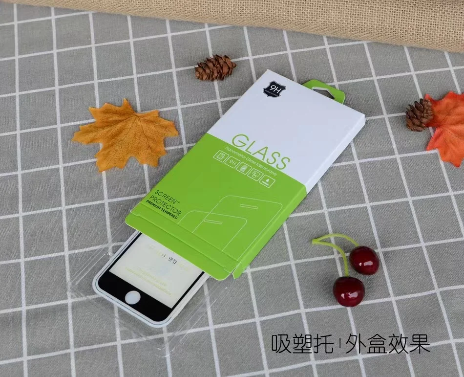50pcs Empty Retail Package Paper Packaging Box for iphone13 11pro max Samsung S22ultra Tempered Glass Screen Protector