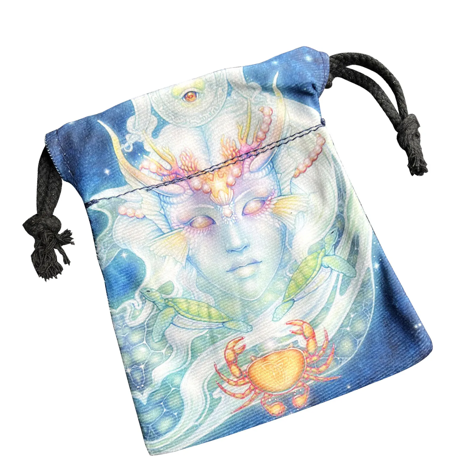 

Бархатный мешочек на шнурке для хранения карт и карт