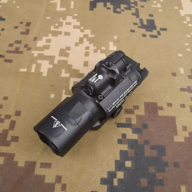Тактический страйкбол Surefire X400 ультра-вспышка зеленый/красный лазерный прицел