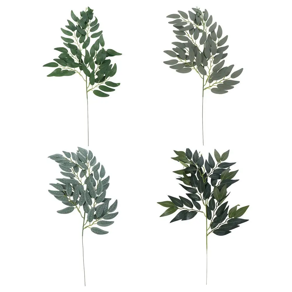 

Длинные искусственные ивы, растения, листья, ветки, настоящее прикосновение, шелковые листья ивы ручной работы, реалистичное искусственное растение ручной работы