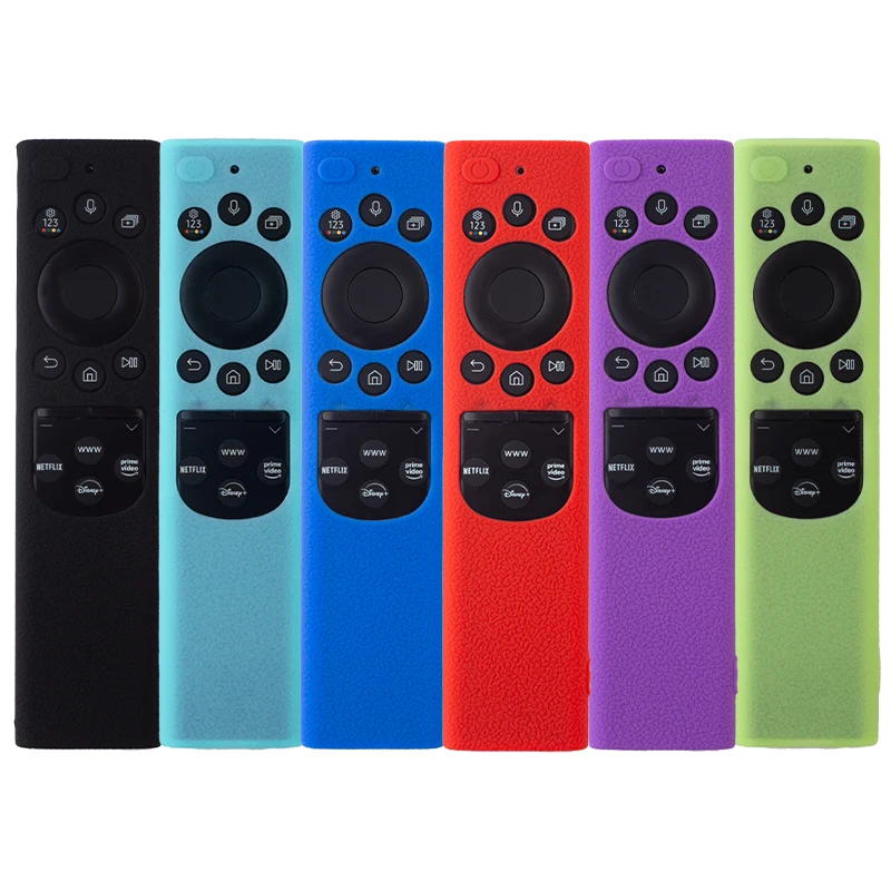 Силиконовый защитный чехол для Samsung TV Q70B Q80B QN85B QN90B QN95B QN800B TM2280E RMCSPB1EP1 текстура личи