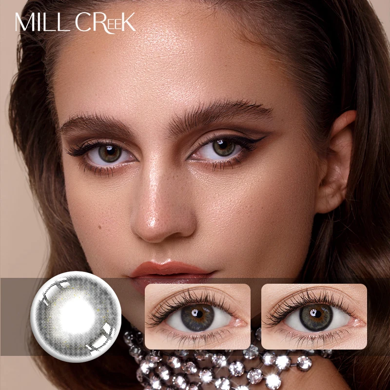 Контактные линзы для коррекции миопии цветные контактные глаз по рецепту