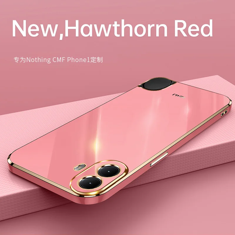 Чехол для телефона Nothing CMF1 гальванический мягкий силиконовый чехол приятный кожи