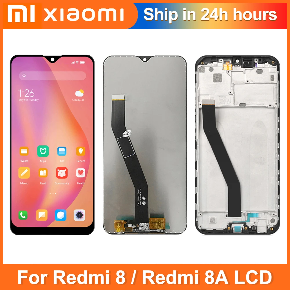 

6.22" High Quality For Xiaomi Redmi 8A 8 Display Touch Screen Digitizer Assembly Lcd For Redmi8A Replacement Part For Redmi8 LCD