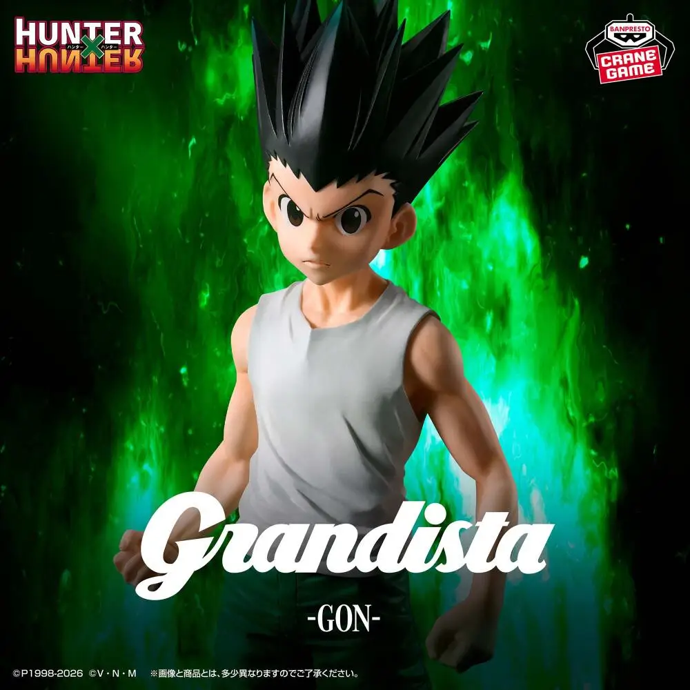 Фото В наличии: Фигурка BANPRESTO Grandista HUNTER HUNTER Гон Фрикс, модель аниме-персонажа, игрушка №2
