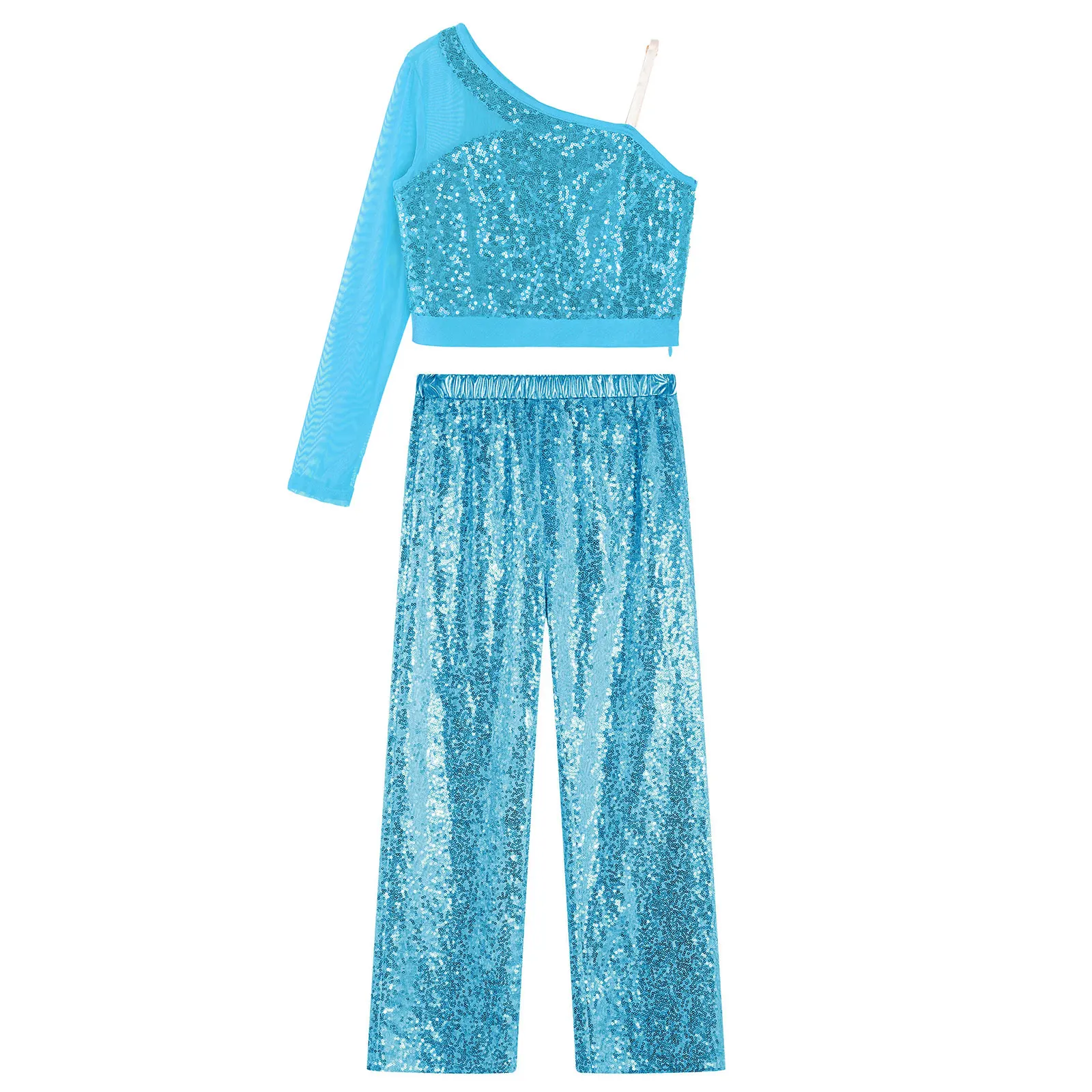 Детский танцевальный костюм для девочек в стиле хип-хоп